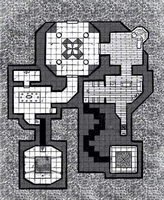Top down D&D Dungeon