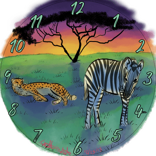 Savannah Clock